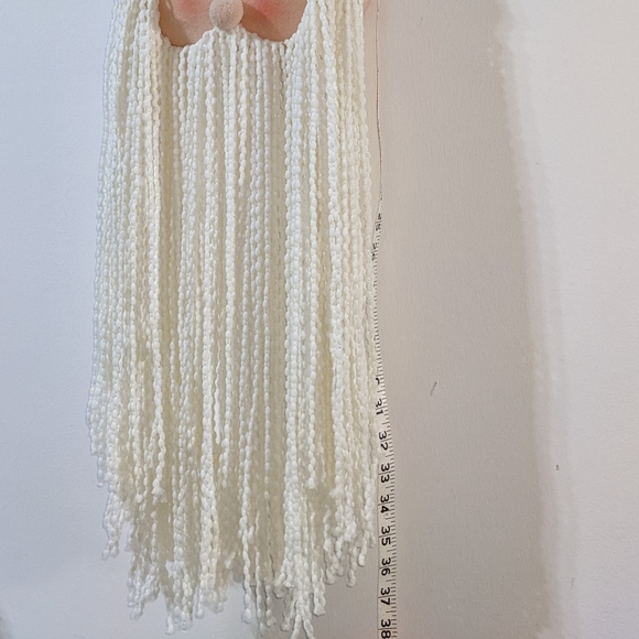 🎅 3 Ft Tall Door Santa Clause Long Soft Beard NEW - Picture 4 of 7